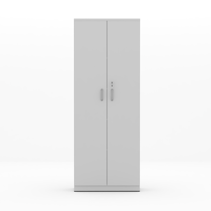 Armário de Escritório Alto – com Duas Porta e Chave