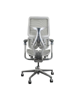 Cadeira Presidente Cinza – Ergonômica com Braços 5D