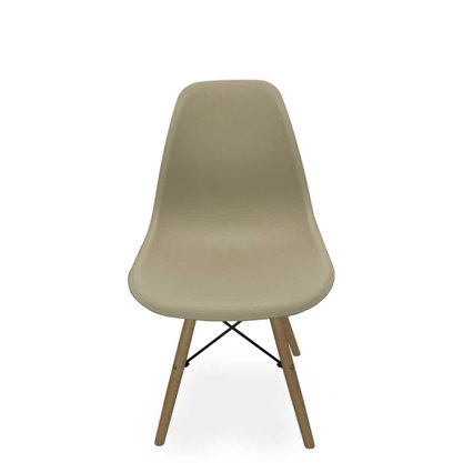 Cadeira Decorativa Eames Base Nude