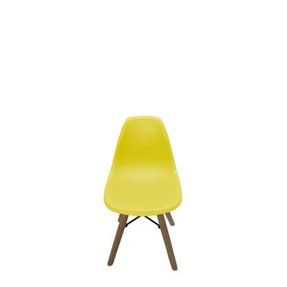 Cadeira Decorativa Infantil Eames Kids Amarela
