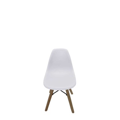 Cadeira Decorativa Infantil Eames Kids Branca