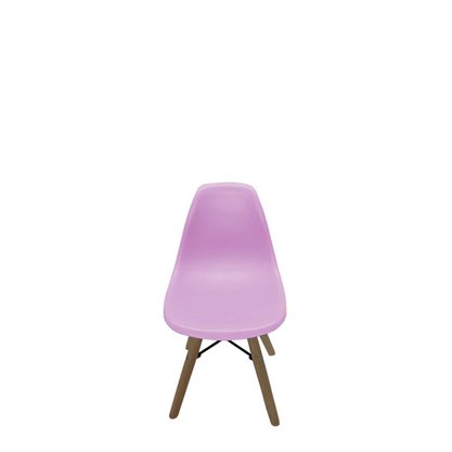 Cadeira Decorativa Infantil Eames Kids Rosa