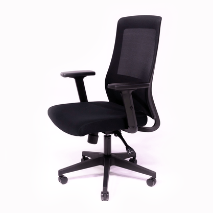 Cadeira Diretor 4006 Relax Back Tecido Preto