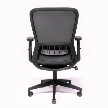 Cadeira Diretor Ergonômica Preta – Tela Respirável e Braços 2D