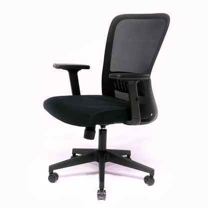 Cadeira Diretor 4018 Relax Tecido Preto