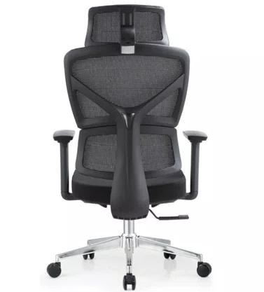 Cadeira Ergonômica Presidente Preta – Giratória e Reclinável