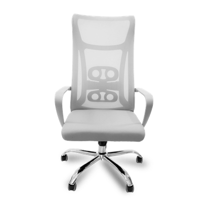 Cadeira Presidente Cinza – com Mecanismo Relax