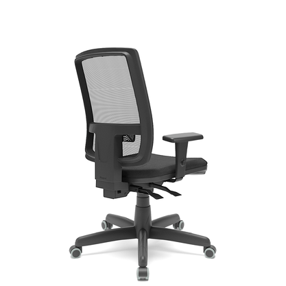 Cadeira Presidente Brizza com Back System Couríssimo Preto
