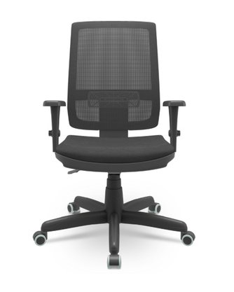 Cadeira Presidente Brizza com Back System Crepe Preto