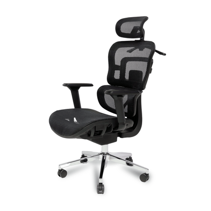 Cadeira Presidente Em Tela E-2066 Syncron Preta