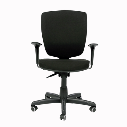Cadeira Presidente Preta – Giratória com Back System