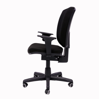 Cadeira Presidente Preta – Giratória com Back System