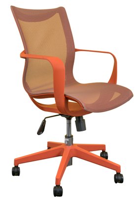 Cadeira Scarlet Laranja -  Moderna e Ergonômica