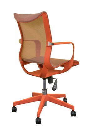 Cadeira Scarlet Laranja -  Moderna e Ergonômica