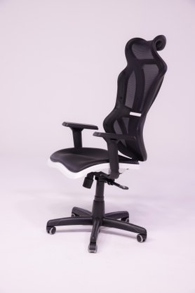 Cadeira Gamer Branca – Space Color com Encosto em Tela