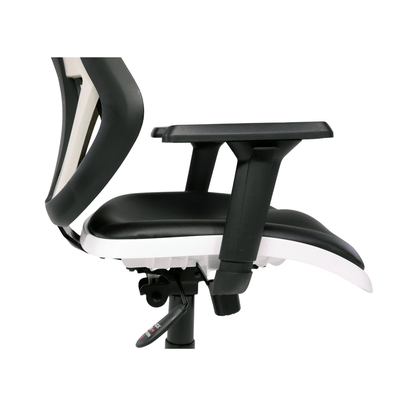 Cadeira Gamer Branca – Space Color com Encosto em Tela