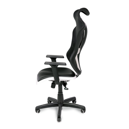 Cadeira Gamer Branca – Space Color com Encosto em Tela