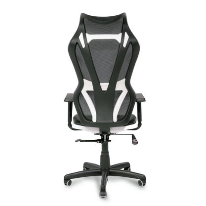 Cadeira Gamer Branca – Space Color com Encosto em Tela