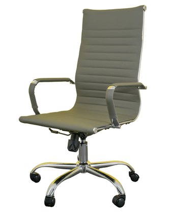 Cadeira Diretor Cinza - Couríssimo PU