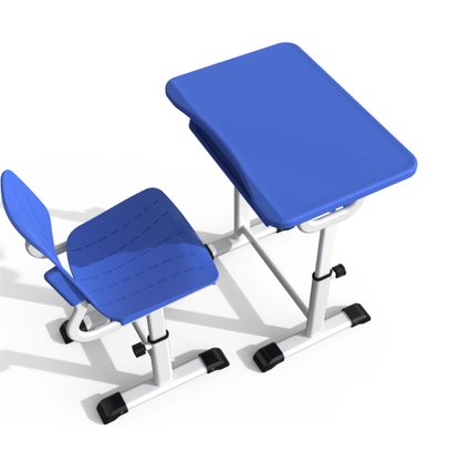 Conjunto Escolar com Mesa e Cadeira Reguláveis
