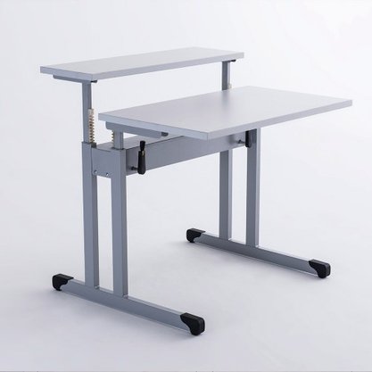 Mesa com Tampo com Regulagem de Altura Call Center Lexus