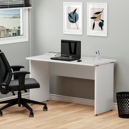 Mesa de Escritório Branca 120cm Express