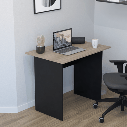 Mesa de Escritório MDP 90cm New City Calvi com Preto