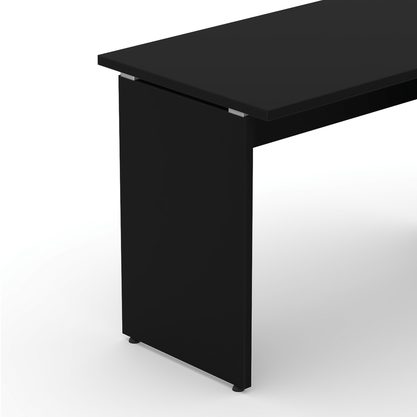 Mesa de Escritório Preta 120cm Gebb Work Express