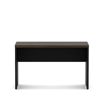 Mesa de Escritório Ameixa e Preto - Retangular