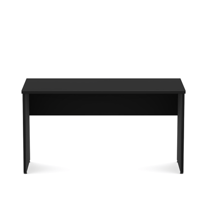 Mesa para Escritório Retangular Preta 135cm