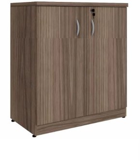 Armário Baixo 2 Portas Todo Na Cor Málaga