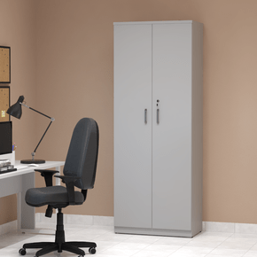 Armário de Escritório Alto – com Duas Porta e Chave