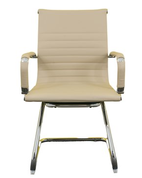 Cadeira Fixa Nude - Estrutura Cromada