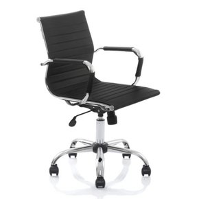 Cadeira Diretor Preta - Couríssimo PU