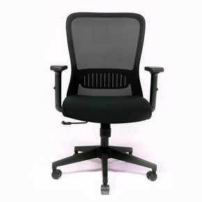 Cadeira Diretor Ergonômica Preta – Tela Respirável e Braços 2D