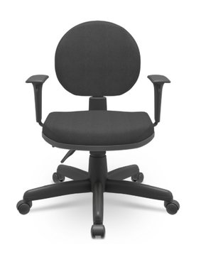 Cadeira Executiva Couríssimo Preta – Encosto Reclinável