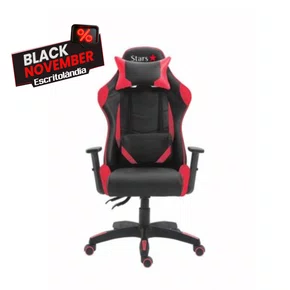 Cadeira Gamer Star Vermelha - Encosto Reclinável
