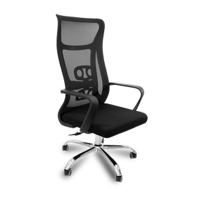 Cadeira Presidente Preta – com Mecanismo Relax