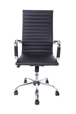 Cadeira Diretor Preta - Couríssimo PU