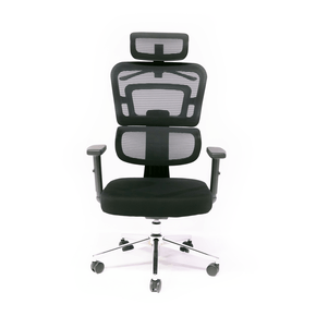 Cadeira Presidente Preta - Encosto em Tela Respirável