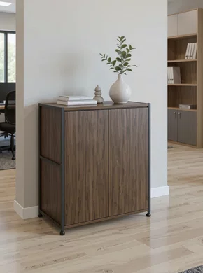 Módulo Baixo com Armário – Estrutura Metálica e Porta com Toque