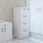 Armário Arquivo 4 gavetas Express Branco