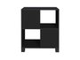 Balcão Home Office 2 Portas Mobile Kuad Preto