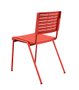 Cadeira Multi297 Fixa Vermelha – 4 Pés sem Braços