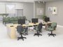 Cadeira de Escritório Premium Executiva Couríssimo Preto