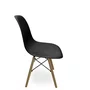 Cadeira Decorativa Eames Base Preta