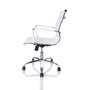 Cadeira Diretor Eames Relax 11D Cromada Branca