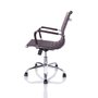 Cadeira Diretor Eames Relax 11D Cromada Café