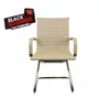 Cadeira Fixa Nude - Estrutura Cromada