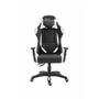 Cadeira Gamer Star Preta com Branco